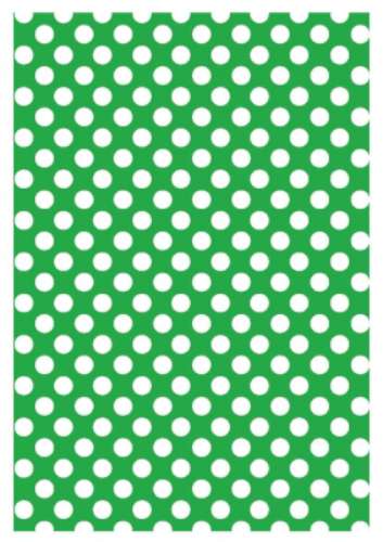 Printed Wafer Paper - Small Dots Lime Green - Click Image to Close